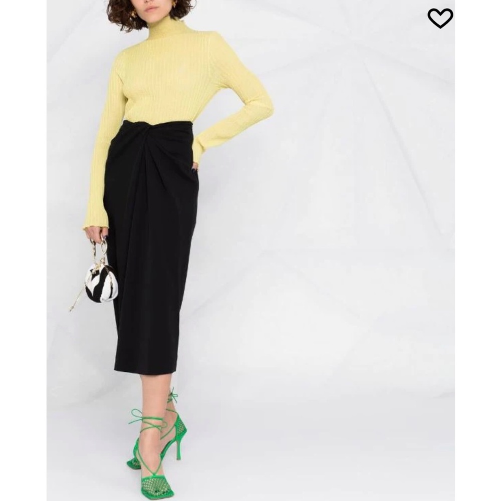 ONE DAY SALE✨
SALE✨VALENTINO twist-detail Pencil skirt - Picture 1 of 8